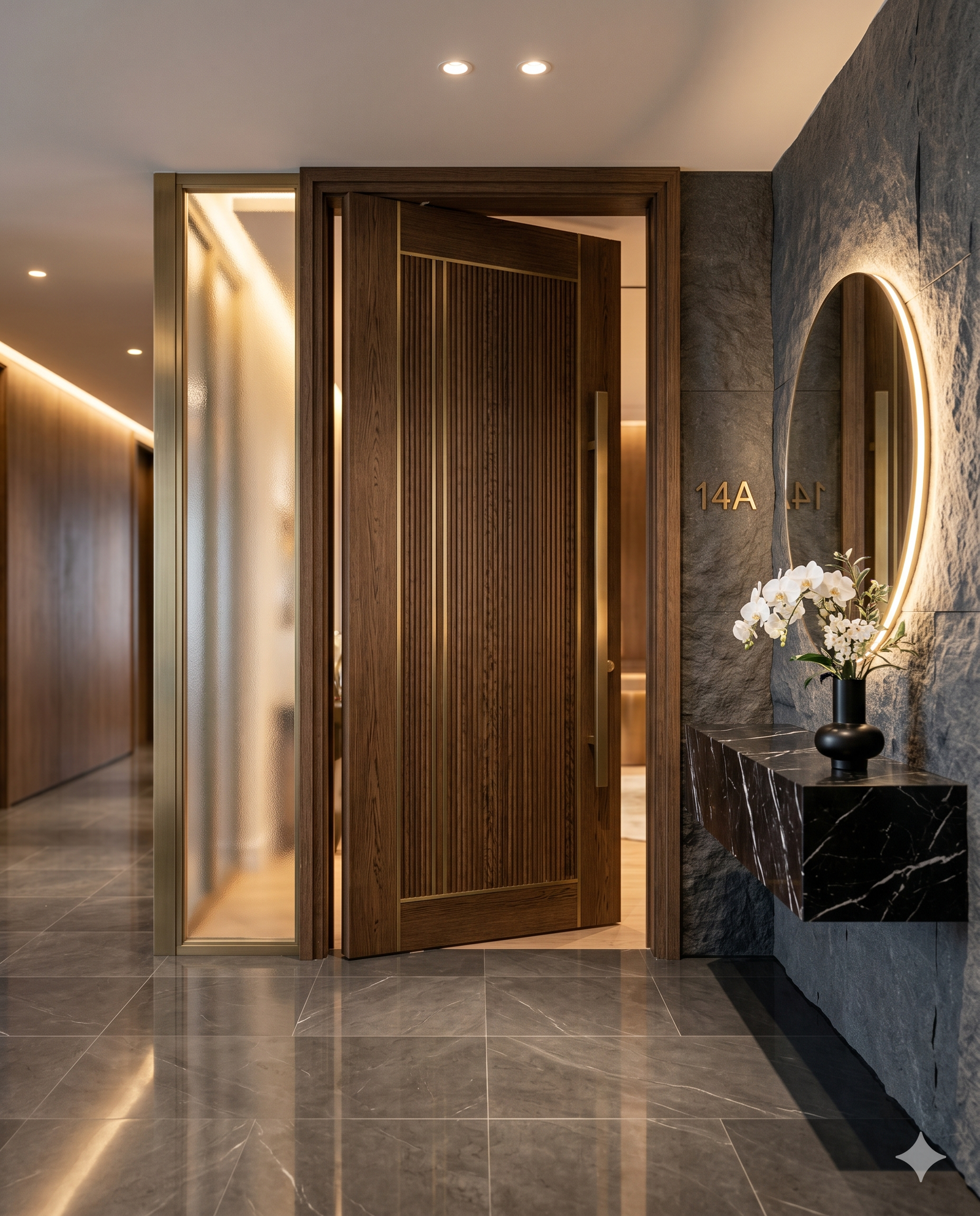 Luxury bedroom interior