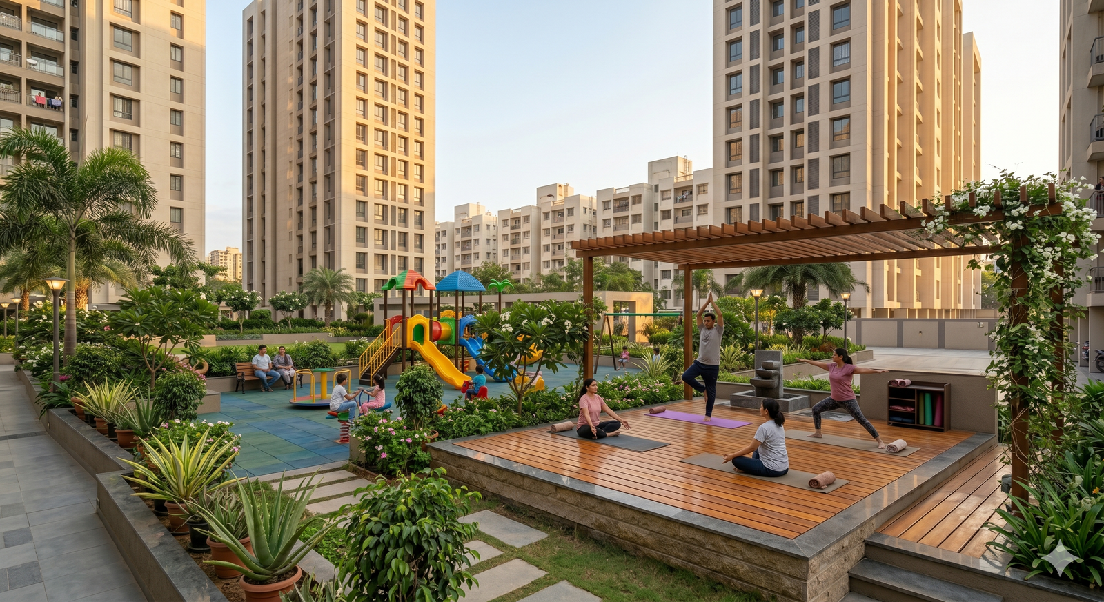 Yoga deck